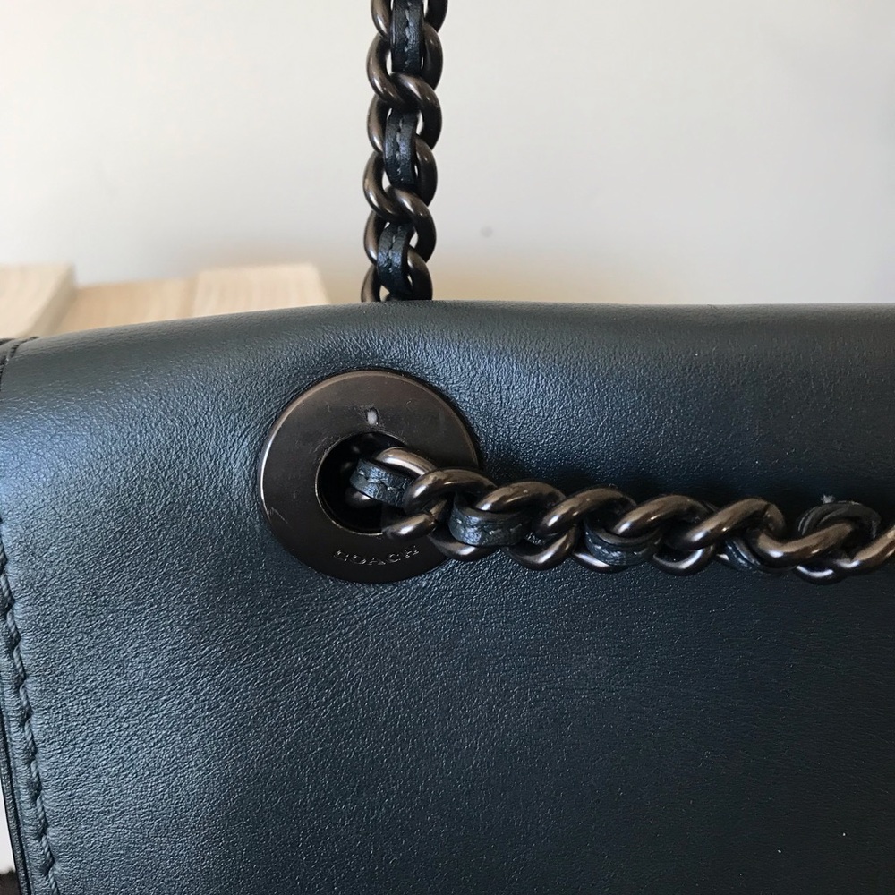 Coach Dark Pine Green Crossbody Bag - Picture 11 of 16